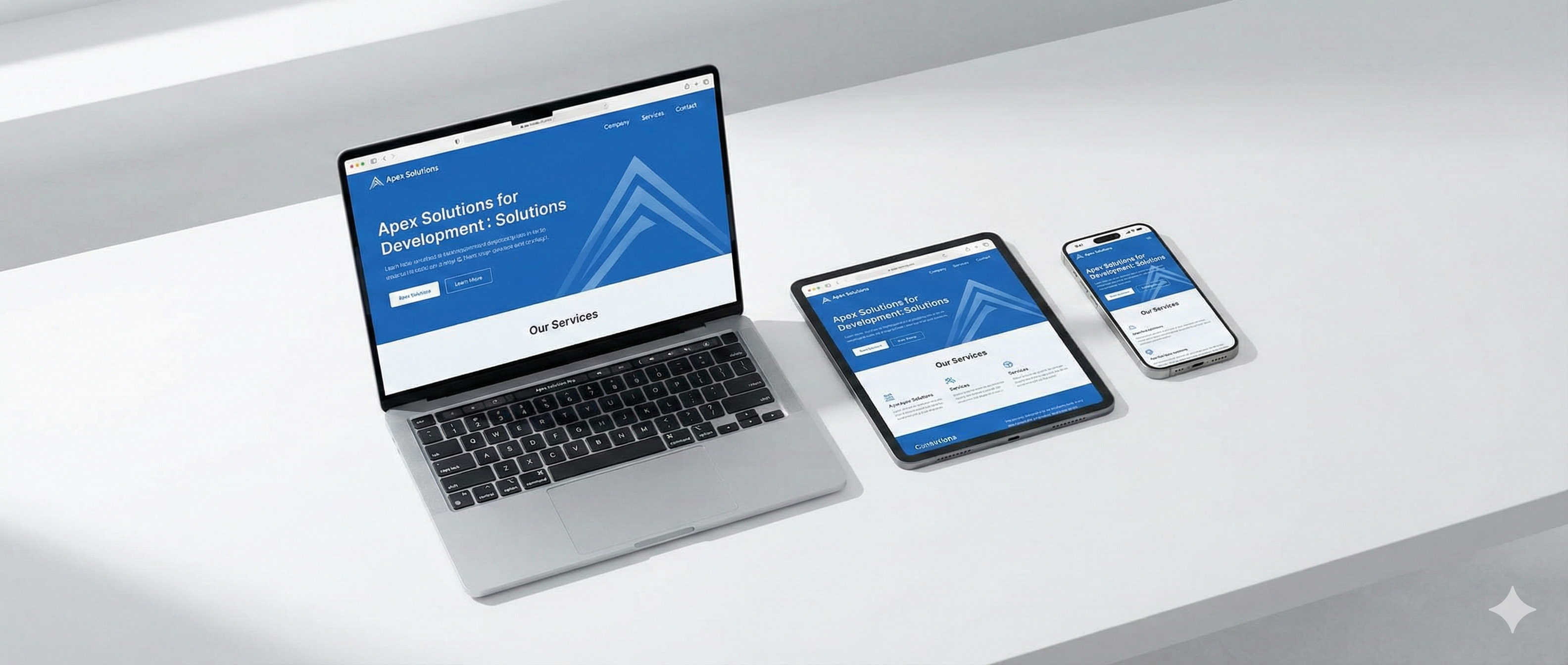 ビジネス向けレスポンシブデザイン - 全デバイス対応